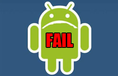 android fail acknowledge google drive sign in